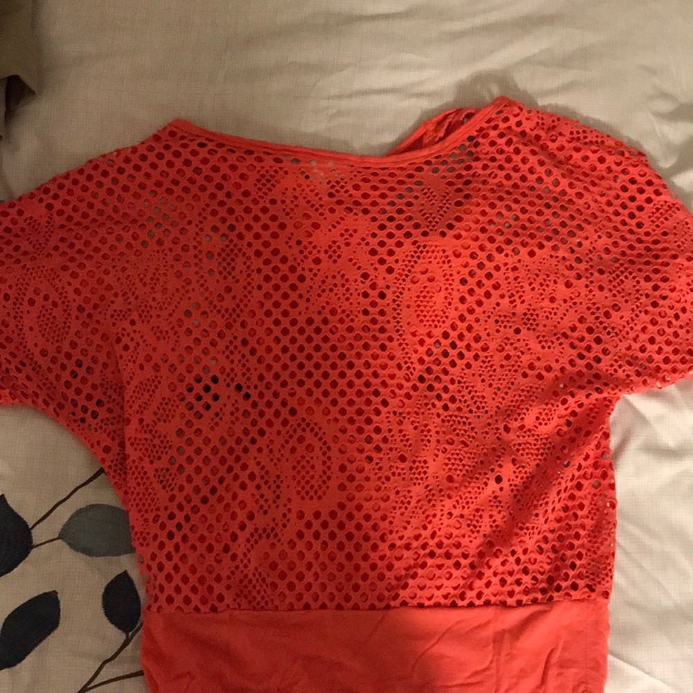 Salmon Short-sleeved Shirt